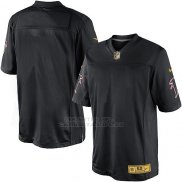 Camiseta Atlanta Falcons Negro Nike Gold Elite NFL Hombre
