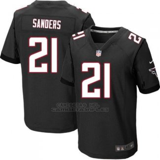 Camiseta Atlanta Falcons Sanders Negro Nike Elite NFL Hombre
