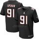 Camiseta Atlanta Falcons Upshaw Negro Nike Elite NFL Hombre