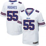 Camiseta Buffalo Bills Hughes Blanco Nike Elite NFL Hombre Camiseta Buffalo Bills Hughes Blanco Nike Elite NFL Hombre