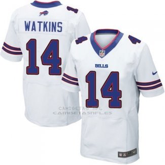 Camiseta Buffalo Bills Watkins Blanco Nike Elite NFL Hombre