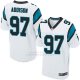 Camiseta Carolina Panthers Addison Blanco Nike Elite NFL Hombre