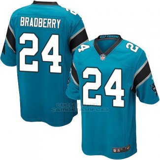 Camiseta Carolina Panthers Bradberry Lago Azul Nike Game NFL Nino