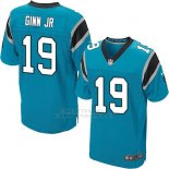 Camiseta Carolina Panthers Ginn Jr Azul Nike Elite NFL Hombre