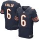 Camiseta Chicago Bears Cutler Profundo Azul Nike Elite NFL Hombre