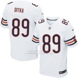 Camiseta Chicago Bears Ditka Blanco Nike Elite NFL Hombre