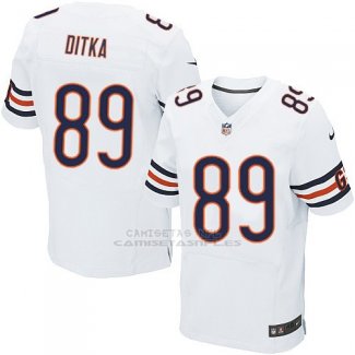 Camiseta Chicago Bears Ditka Blanco Nike Elite NFL Hombre