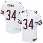 Camiseta Chicago Bears Payton Blanco Nike Elite NFL Hombre
