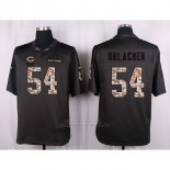 Camiseta Chicago Bears Urlacher Apagado Gris Nike Anthracite Salute To Service NFL Hombre