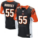 Camiseta Cincinnati Bengals Burfict Negro Nike Elite NFL Hombre