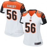 Camiseta Cincinnati Bengals Dansby Blanco Nike Game NFL Mujer