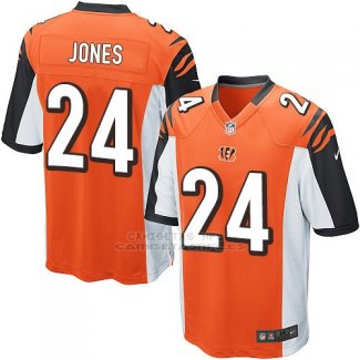 Camiseta Cincinnati Bengals Jones Naranja Nike Game NFL Hombre