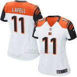 Camiseta Cincinnati Bengals Lafell Blanco Nike Game NFL Mujer