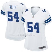 Camiseta Dallas Cowboys Howley Blanco Nike Game NFL Mujer