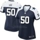 Camiseta Dallas Cowboys Lee Negro Blanco Nike Game NFL Mujer