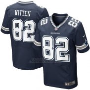 Camiseta Dallas Cowboys Witten Profundo Azul Nike Elite NFL Hombre