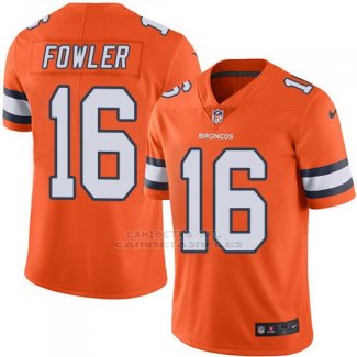 Camiseta Denver Broncos Fowler Naranja Nike Legend NFL Hombre