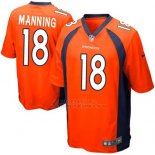 Camiseta Denver Broncos Manning Naranja Nike Game NFL Hombre