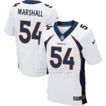 Camiseta Denver Broncos Marshall Blanco Nike Elite NFL Hombre