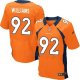 Camiseta Denver Broncos Williams Naranja Nike Elite NFL Hombre