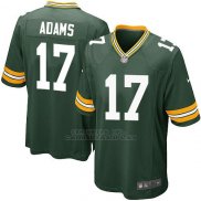 Camiseta Green Bay Packers Adams Verde Militar Nike Game NFL Hombre