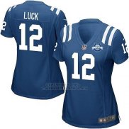 Camiseta Indianapolis Colts Luck Azul Nike Game NFL Mujer
