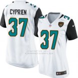 Camiseta Jacksonville Jaguars Cyprien Blanco Nike Game NFL Mujer