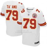 Camiseta Kansas City Chiefs Ta'Amu Blanco Nike Elite NFL Hombre