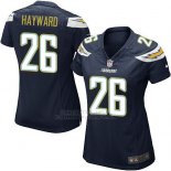 Camiseta Los Angeles Chargers Hayward Negro Nike Game NFL Mujer Camiseta Los Angeles Chargers Hayward Negro Nike Game NFL Mujer
