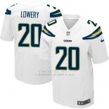 Camiseta Los Angeles Chargers Lowery Blanco Nike Elite NFL Hombre