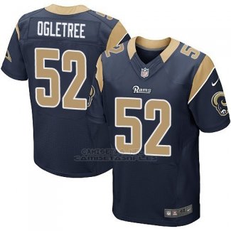 Camiseta Los Angeles Rams Ogletree Profundo Azul Nike Elite NFL Hombre