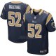 Camiseta Los Angeles Rams Ogletree Profundo Azul Nike Elite NFL Hombre