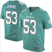 Camiseta Miami Dolphins Jenkins Verde Nike Elite NFL Hombre