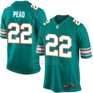 Camiseta Miami Dolphins Pead Verde Oscuro Nike Game NFL Hombre
