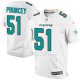 Camiseta Miami Dolphins Pouncey Blanco Nike Elite NFL Hombre