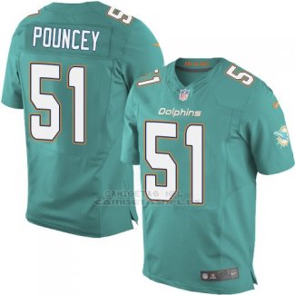 Camiseta Miami Dolphins Pouncey Verde Nike Elite NFL Hombre