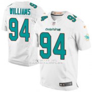 Camiseta Miami Dolphins Williams Blanco Nike Elite NFL Hombre