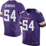 Camiseta Minnesota Vikings Kendricks Violeta Nike Elite NFL Hombre