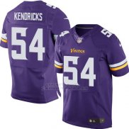 Camiseta Minnesota Vikings Kendricks Violeta Nike Elite NFL Hombre
