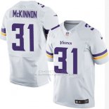 Camiseta Minnesota Vikings Mckinnon Blanco Nike Elite NFL Hombre