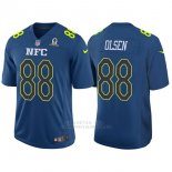 Camiseta NFC Olsen Azul 2017 Pro Bowl NFL Hombre