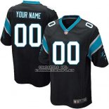 Camiseta NFL Carolina Panthers Personalizada Negro