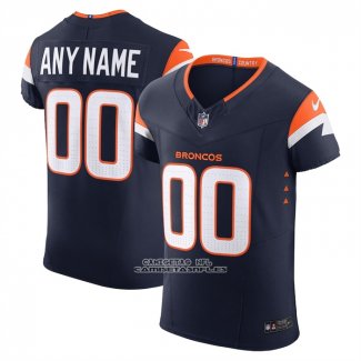 Camiseta NFL Elite Denver Broncos Alterno Vapor F.U.S.E. Personalizada Azul