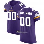 Camiseta NFL Elite Minnesota Vikings Personalizada Vapor Untouchable Violeta