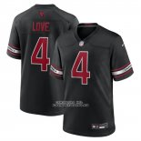 Camiseta NFL Game Arizona Cardinals Jeremiyah Love Jugador Alterno Negro Camiseta NFL Game Arizona Cardinals Jeremiyah Love Jugador Alterno Negro