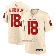 Camiseta NFL Game Arizona Rojos Marvin Harrison Jr 2025 Rivalries Collection Crema