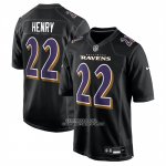 Camiseta NFL Game Baltimore Ravens Derrick Henry Carbono Negro