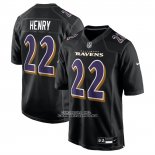 Camiseta NFL Game Baltimore Ravens Derrick Henry Carbono Negro Camiseta NFL Game Baltimore Ravens Derrick Henry Carbono Negro