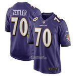 Camiseta NFL Game Baltimore Ravens Kevin Zeitler Violeta