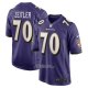 Camiseta NFL Game Baltimore Ravens Kevin Zeitler Violeta